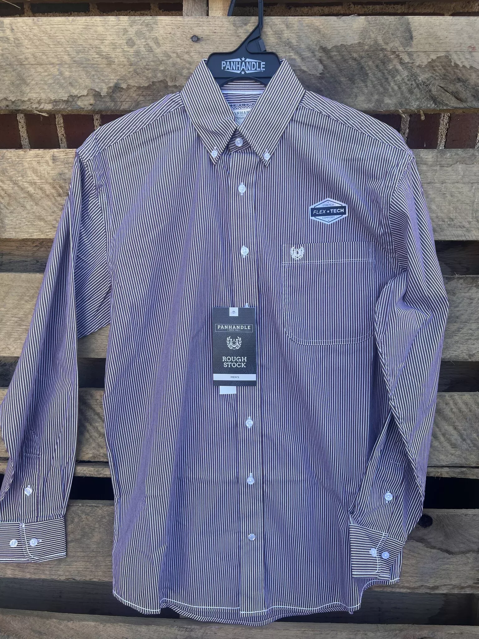 04601 Mens LS Button