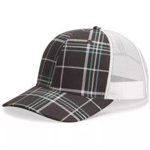 112P Richardson Patterned Snapback Trucker Cap