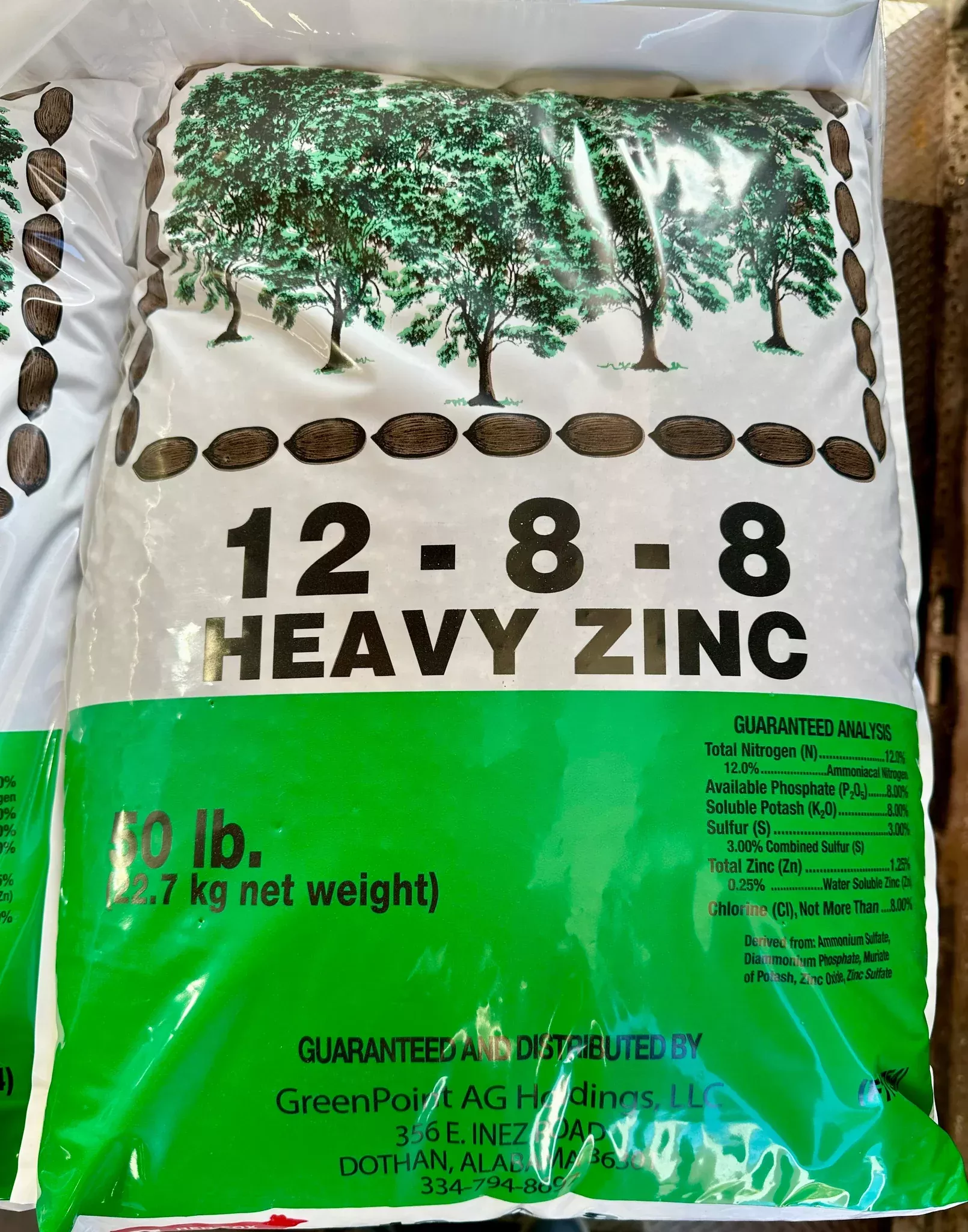 12-8-8 Pecan Special with Zinc - 50 lb
