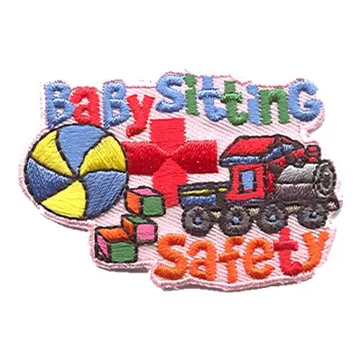 12 Pieces-Babysitting Safety Patch-Free shipping
