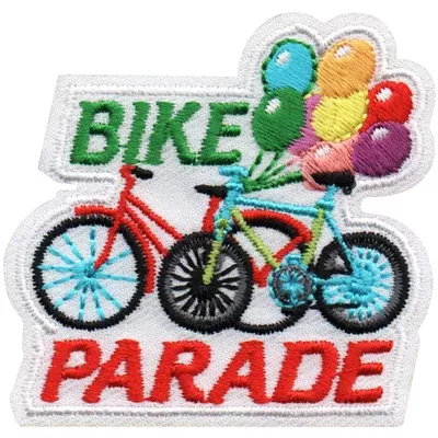 12 Pieces-Bike Parade Patch-Free shipping