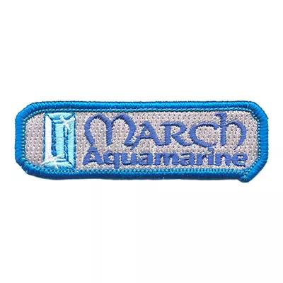 12 Pieces-Birthstone- Mar-Aqua Patch-Free shipping