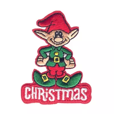 12 Pieces-Christmas (Elf) Patch-Free shipping