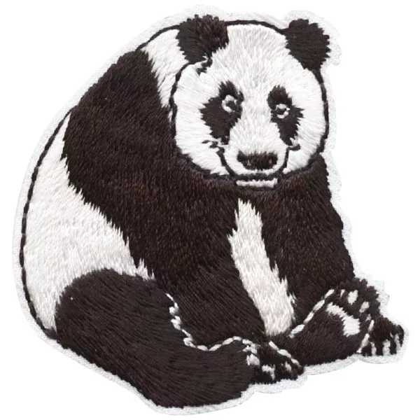 12 Pieces - Panda Bear Patch - Free Shipping