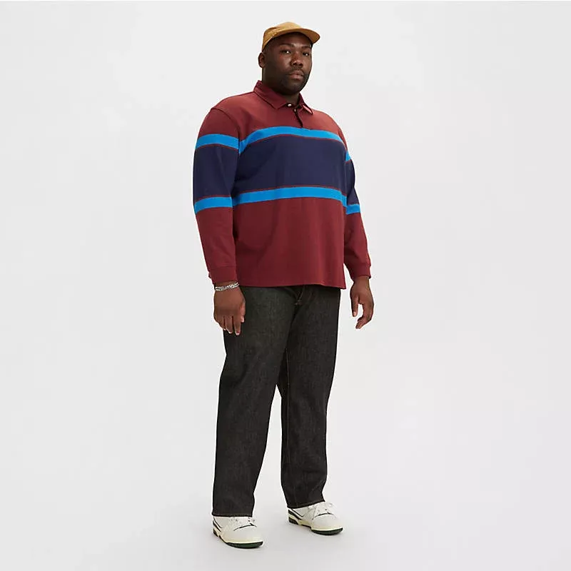 501 Original Men's Jeans - Black Shrink-To-Fit - (Big and Tall)