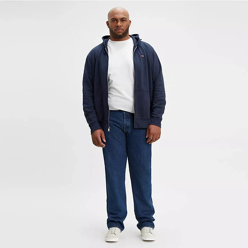501 Original Men's Jeans - Dark Stonewash - (Big and Tall)-11501-0194
