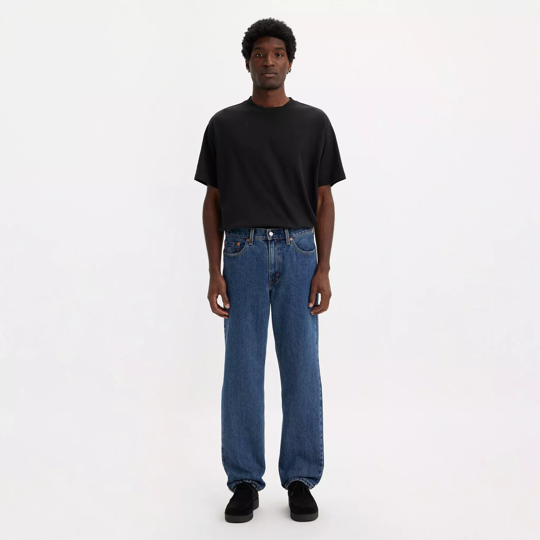 505™ Regular Fit Men's Jeans - Dark Stonewash - 00505-4886