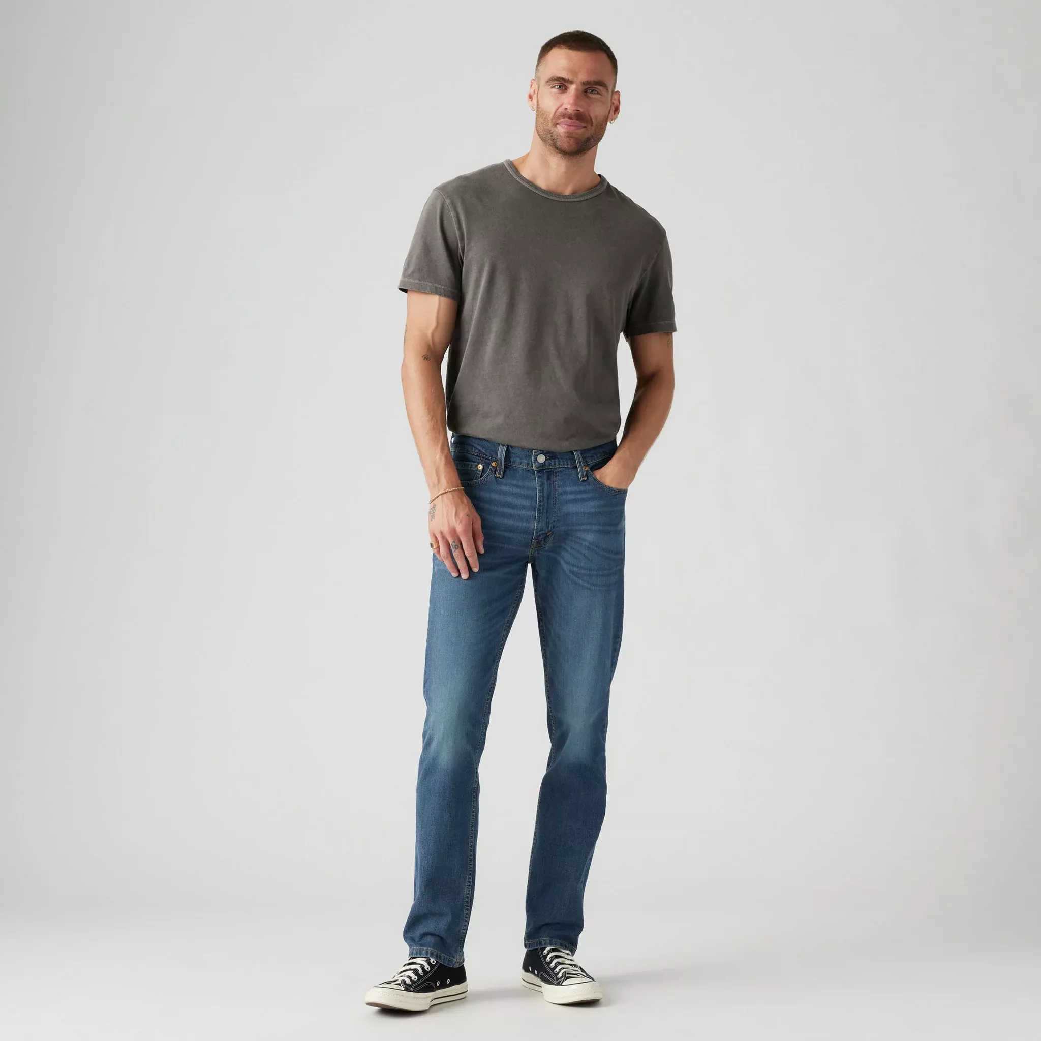 511™ Slim Fit Levi's Men's Jeans - Throttle - (04511-1163)