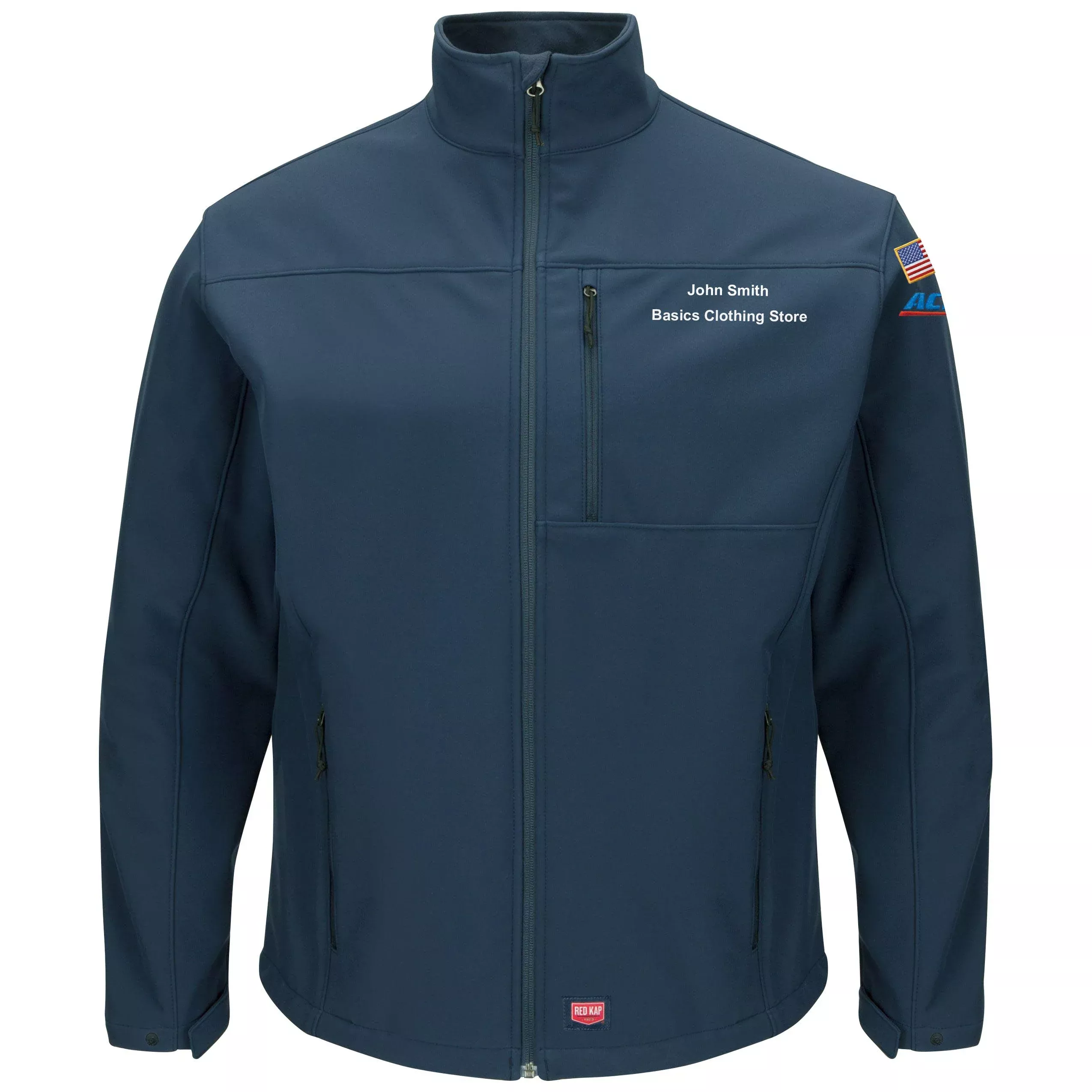 ACDelco Deluxe Soft Shell Jacket - Navy -JP68AN