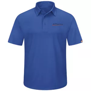 ACDELCO Mens Performance Knit Flex Series Pro Polo - Royal Blue -SK90AB