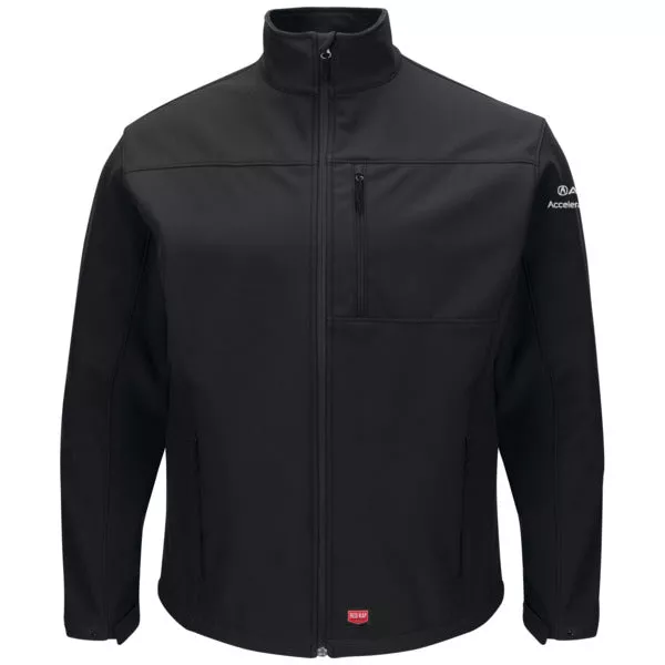 Acura Accelerated Men's Deluxe Soft Shell Jacket - Black -5468BK