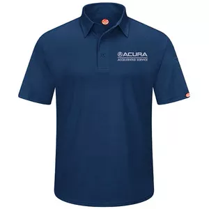 Acura Accelerated Men's Performance Knit Flex Series Pro Polo - Navy - 5106NV