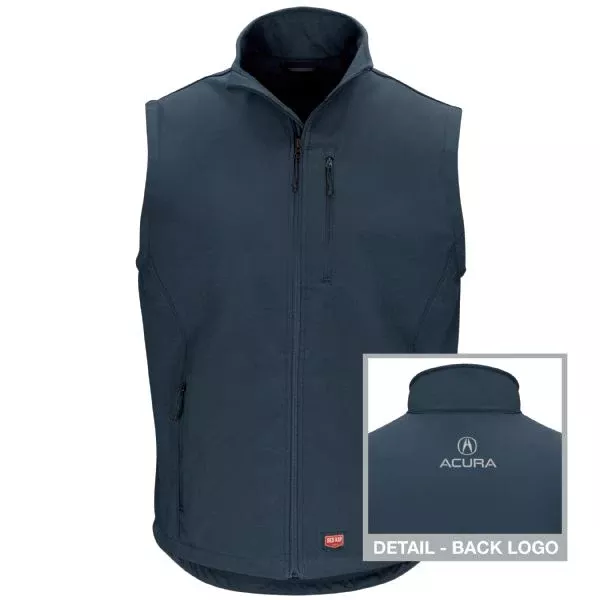 Acura Soft Shell Vest-Navy -5586NV
