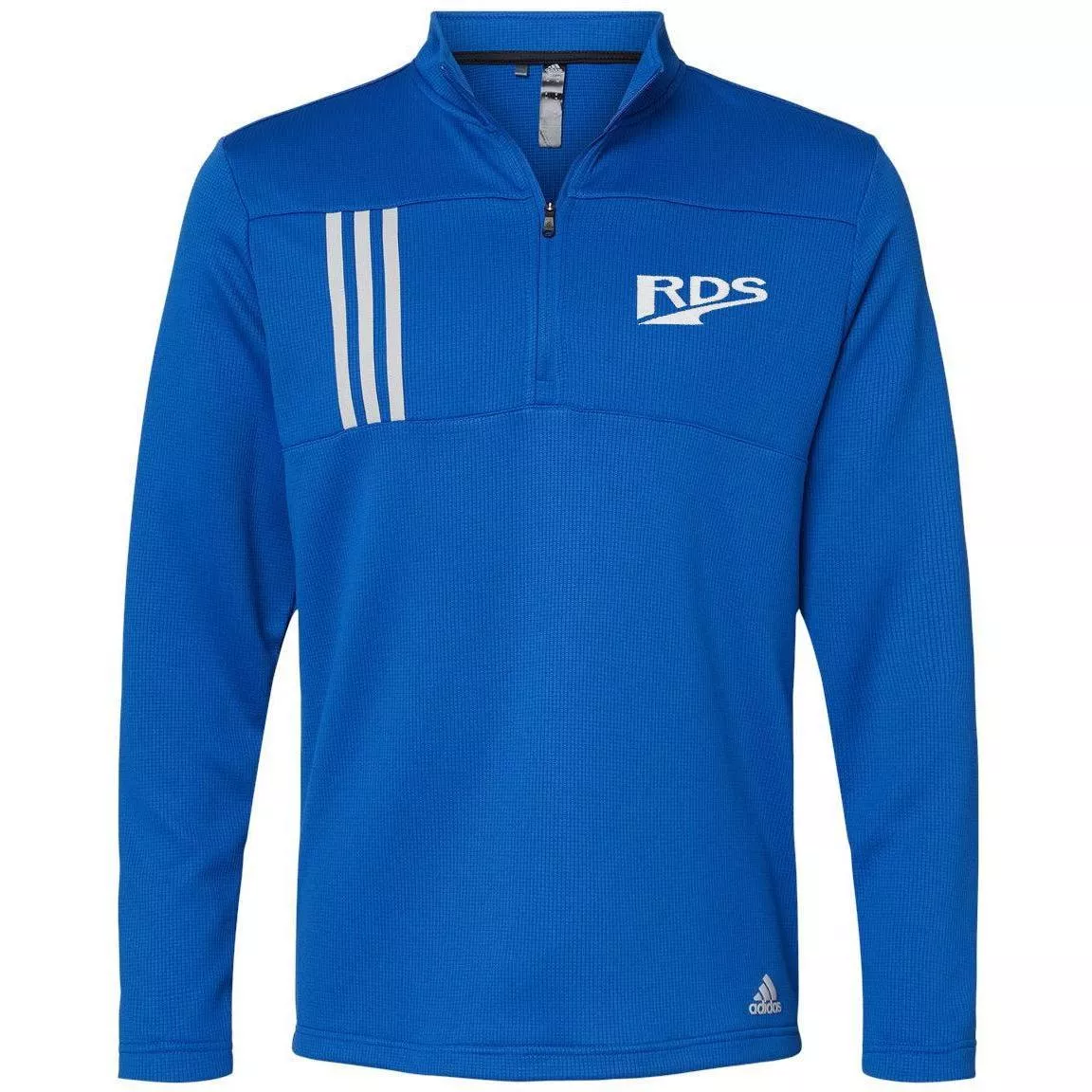 Adidas 3-Stripes Double Knit Quarter-Zip Pullover