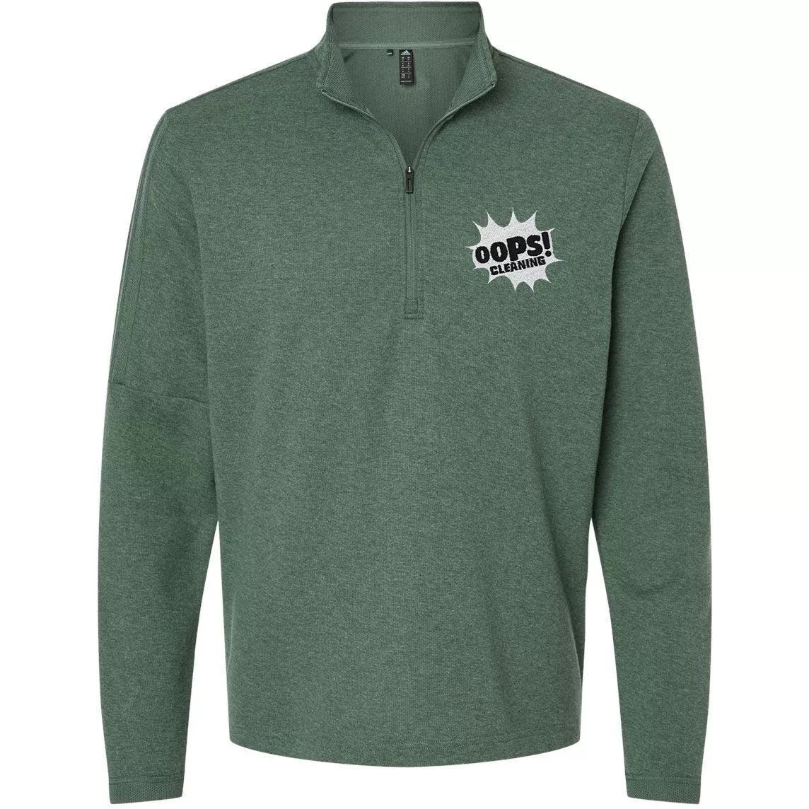 Adidas 3-Stripes Quarter-Zip Sweater