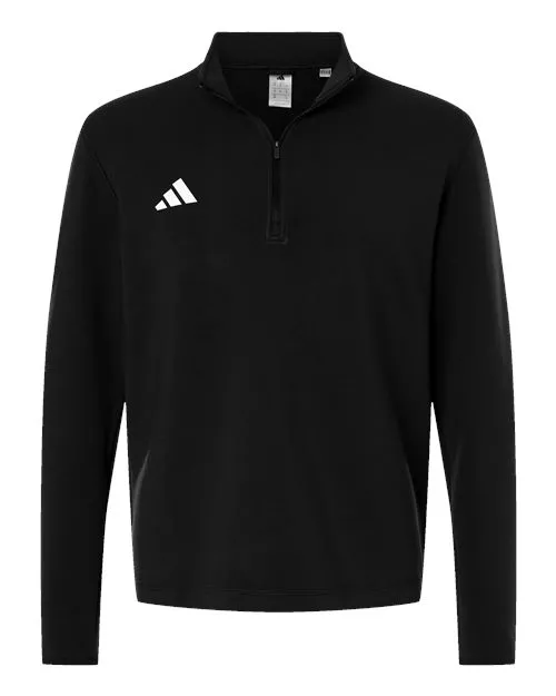 adidas - Men's 3-Stripes Quarter-Zip Pullover