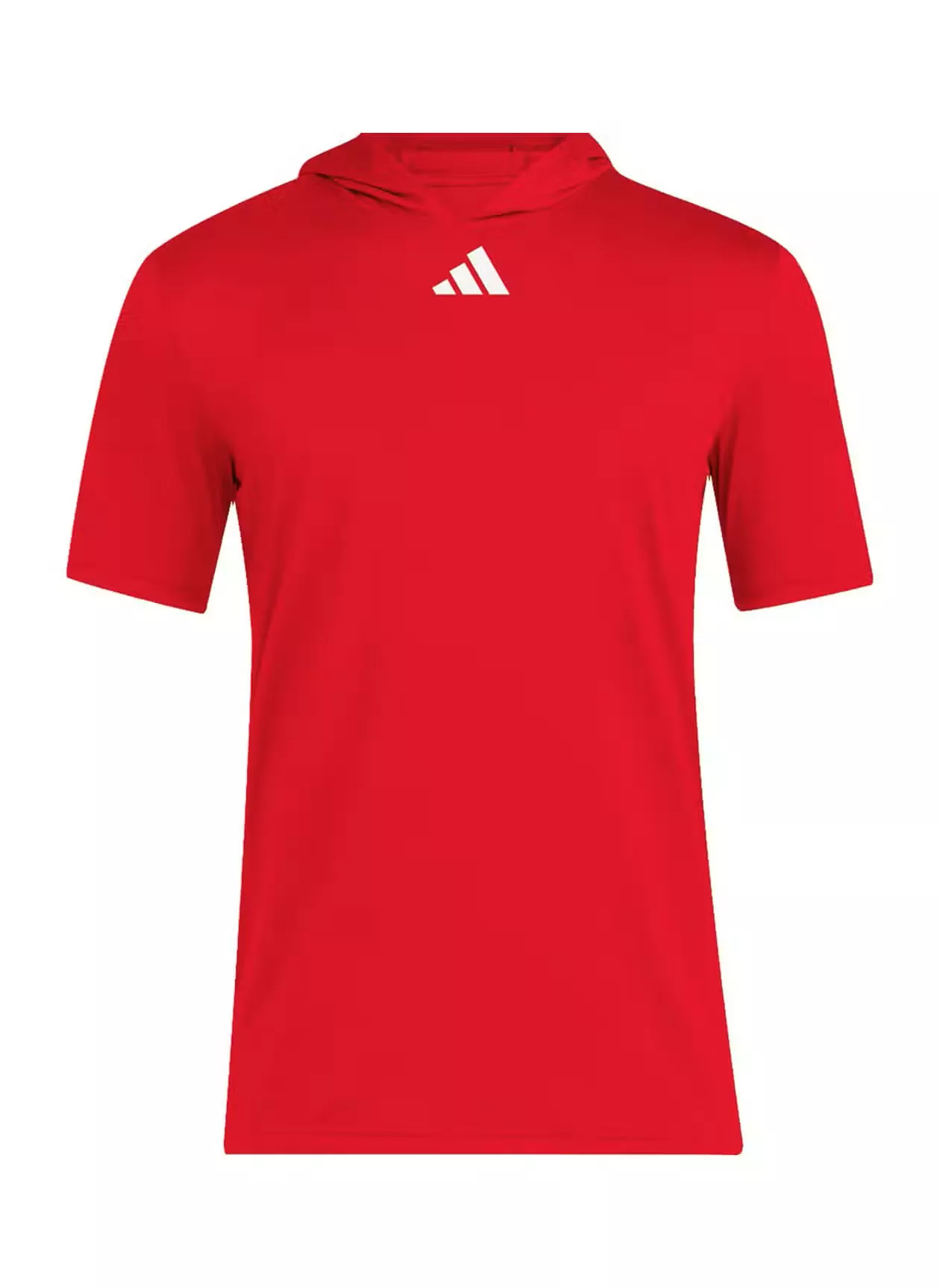 Adidas Mens Short-Sleeve Hoodie