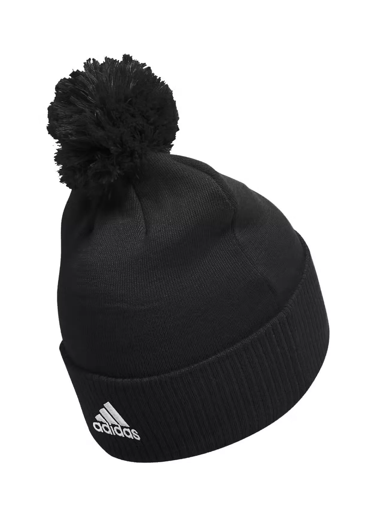 Adidas Solid Cuffed Pom Beanie