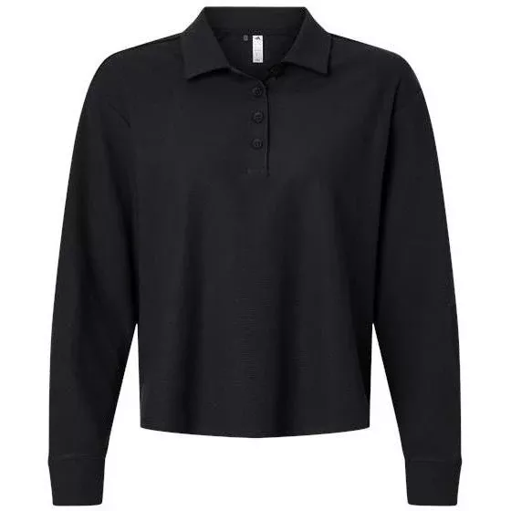 adidas - Women's Beyond Long Sleeve Loose Polo
