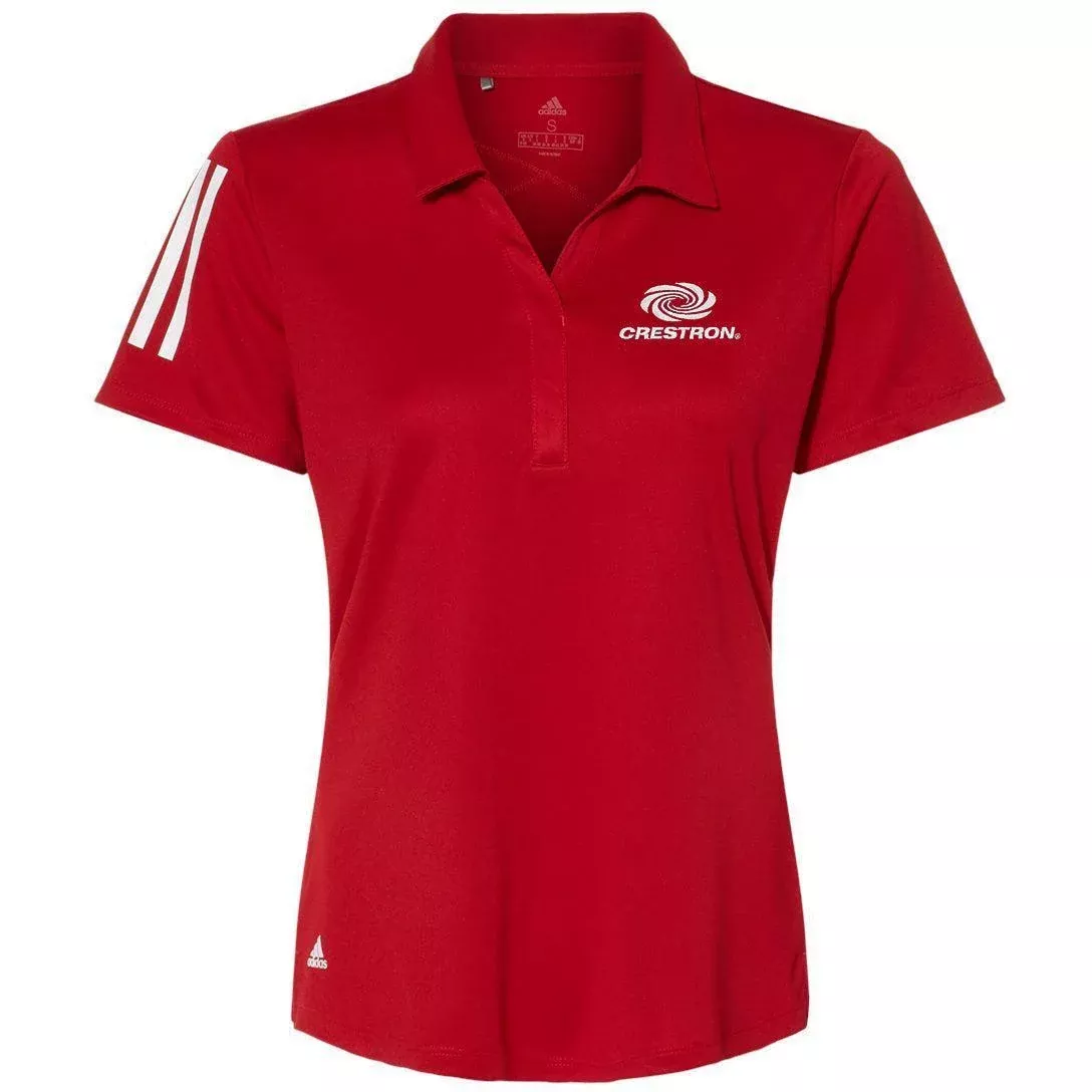 Adidas Women's Floating 3-Stripes Sport Shirt