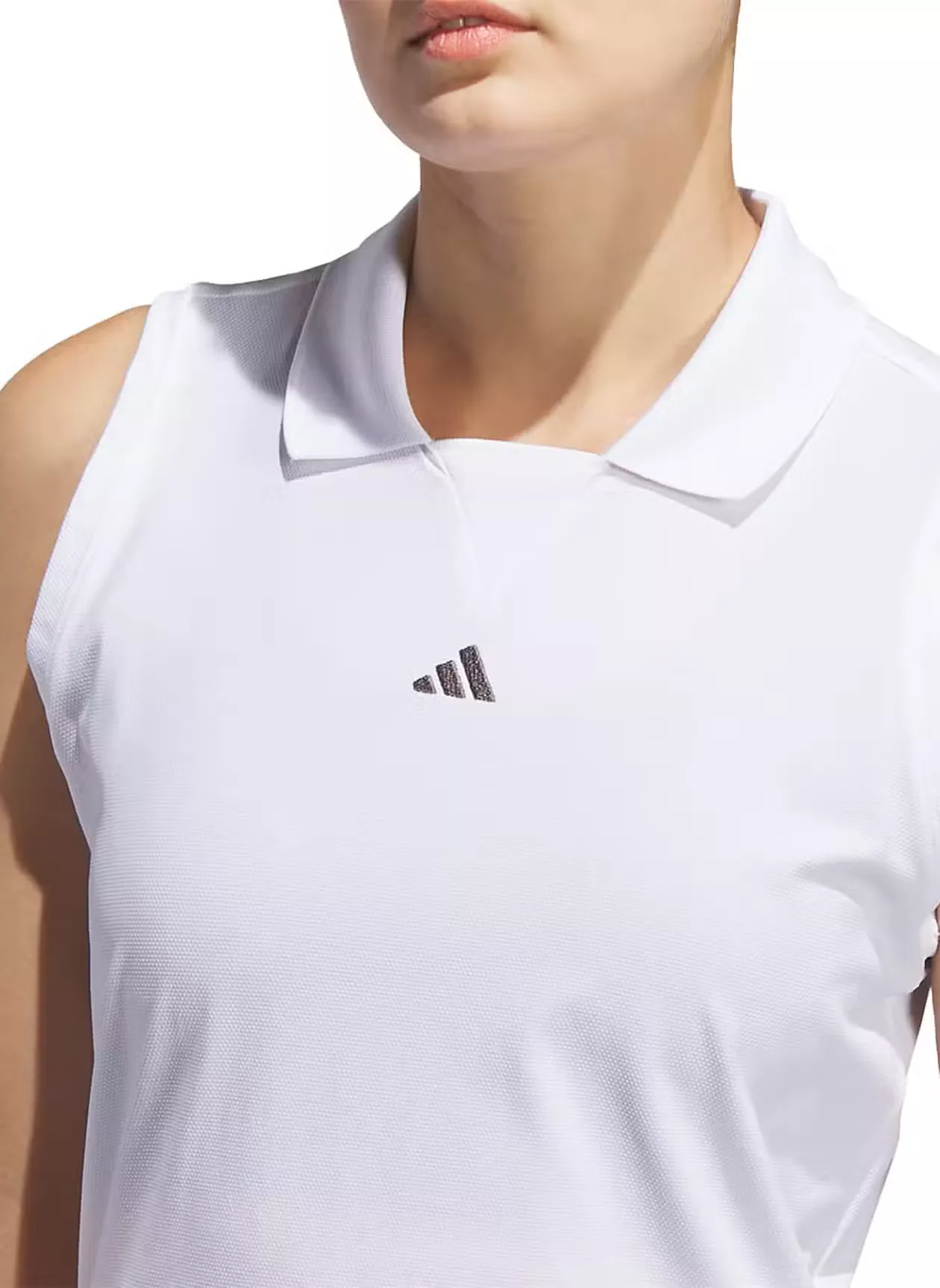 Adidas Womens Sport Sleeveless Polo