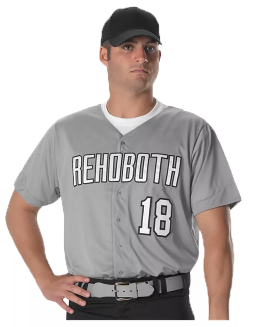 Alleson Athletic - Full Button Lightweight Baseball Jersey