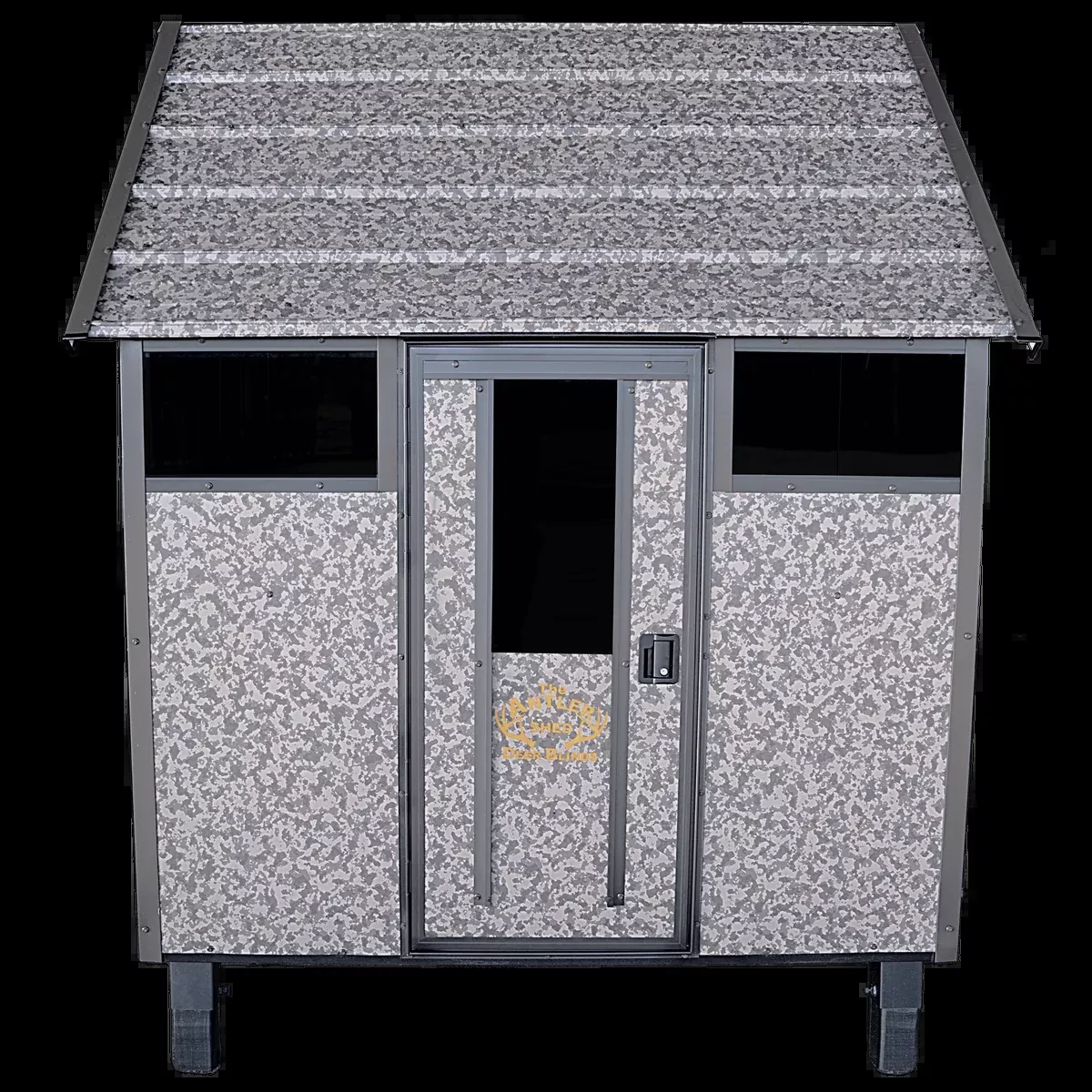 THE ANTLER SHED DEER BLINDS 5X6 BOW/GUN COMBO W/SLIDING GUN WINDOWS
