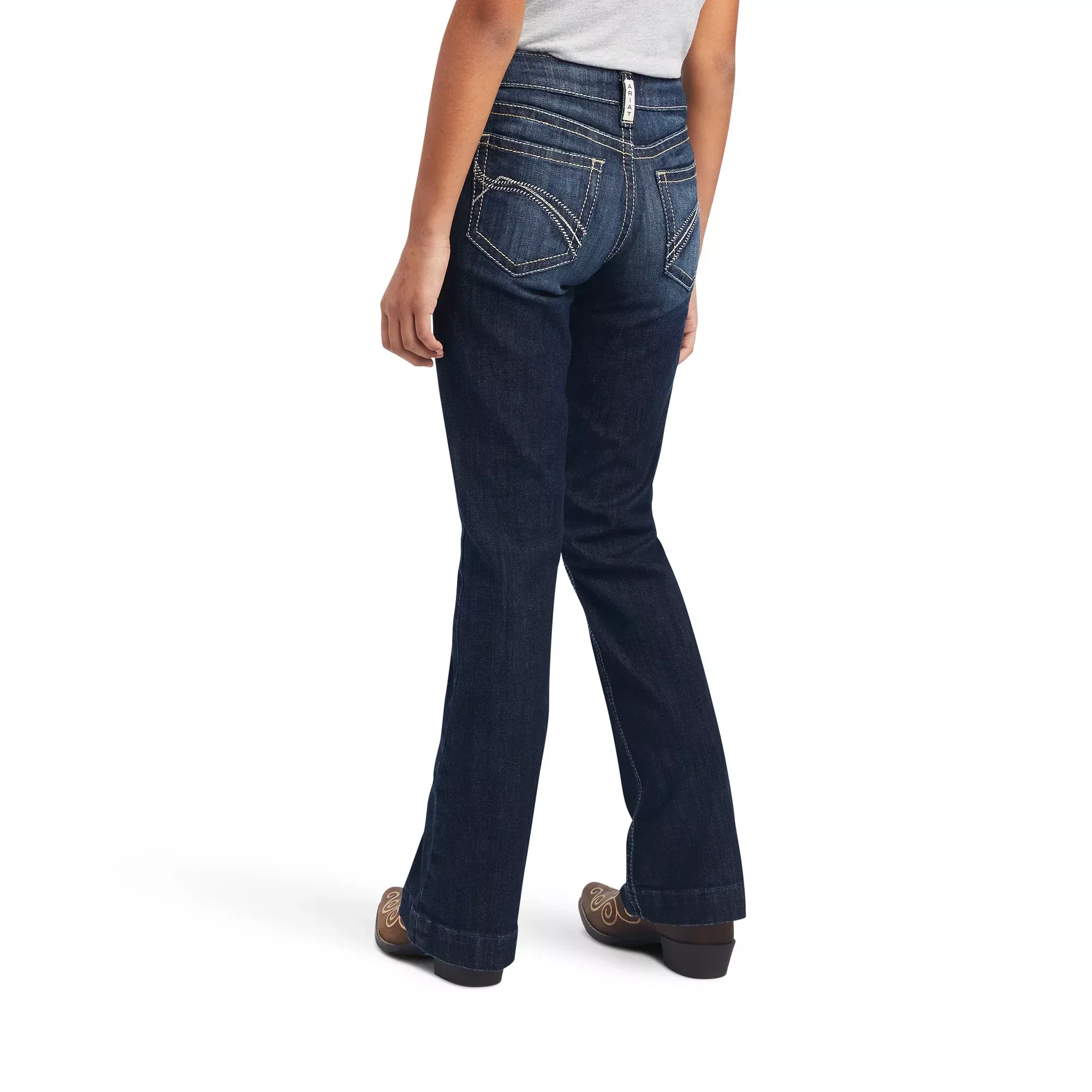 Ariat Girl's R.E.A.L™ Estella Nightshade Trouser Jeans