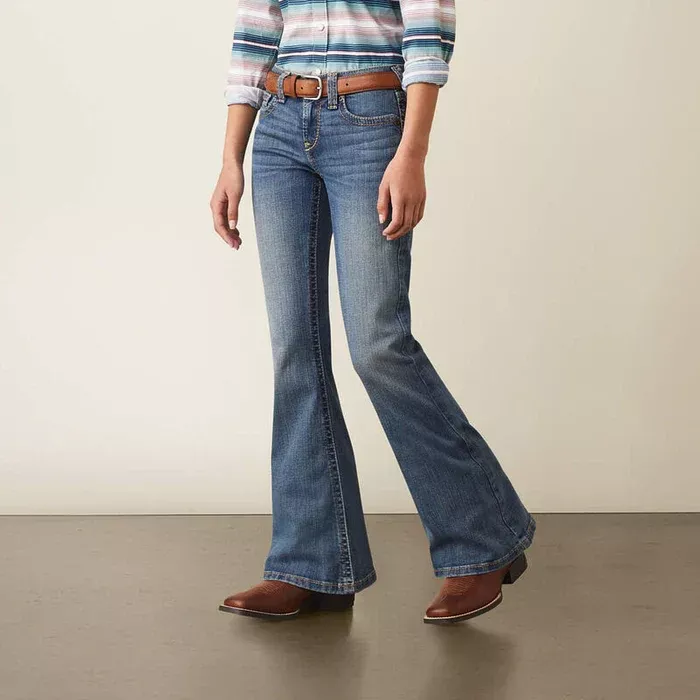 Ariat Girl's REAL Hallie Flare Jean