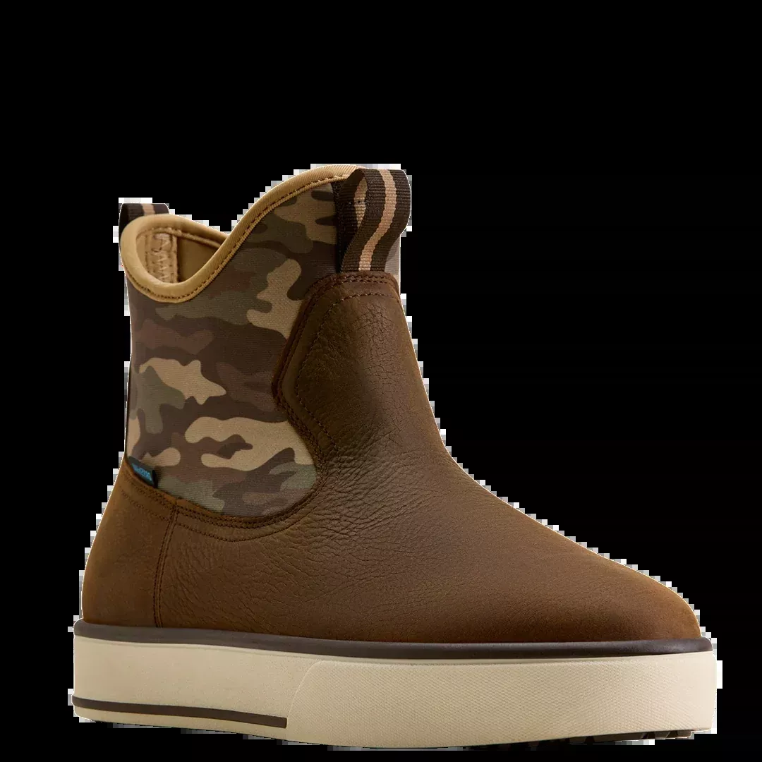 Ariat Men's Saylor Shrimp Dark Brown Waterproof Boot 10080793