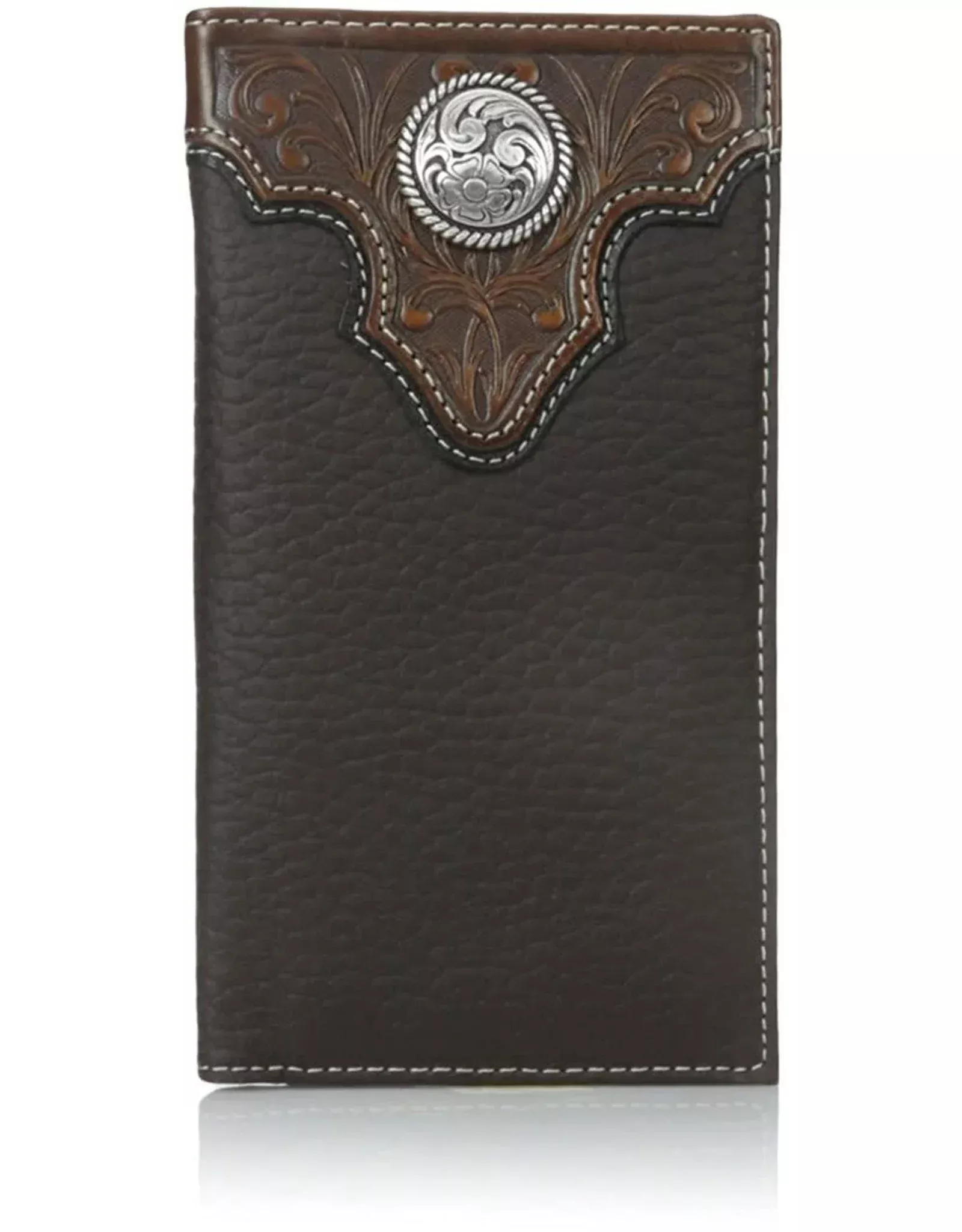 Ariat Stamped Concho Rodeo Wallet