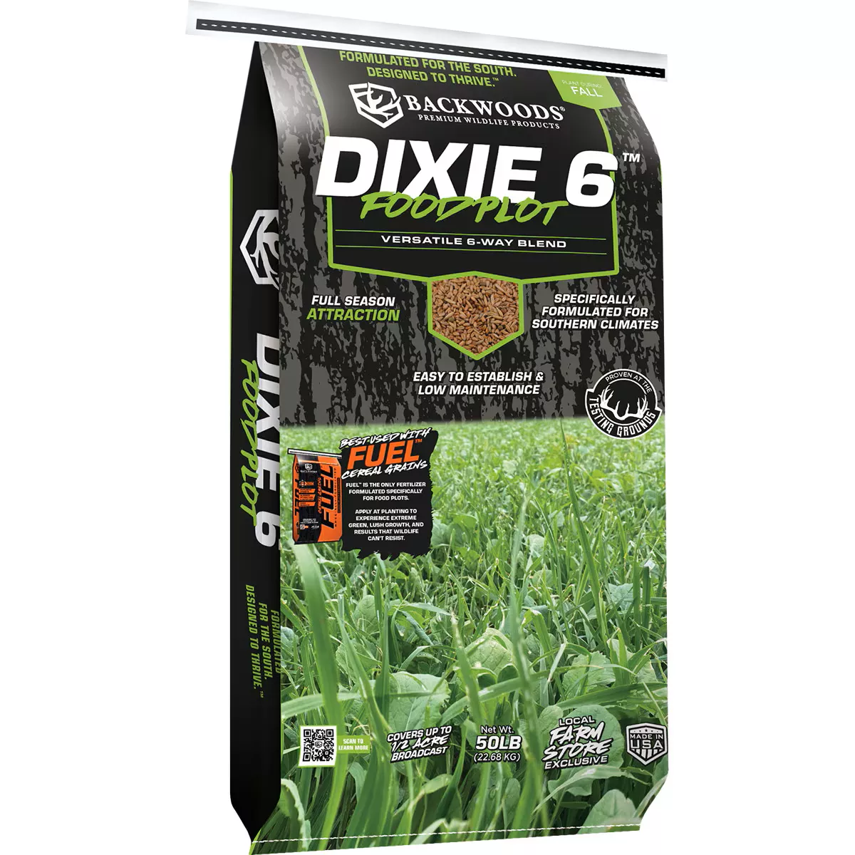 BACKWOODS DIXIE 6 50lbs.