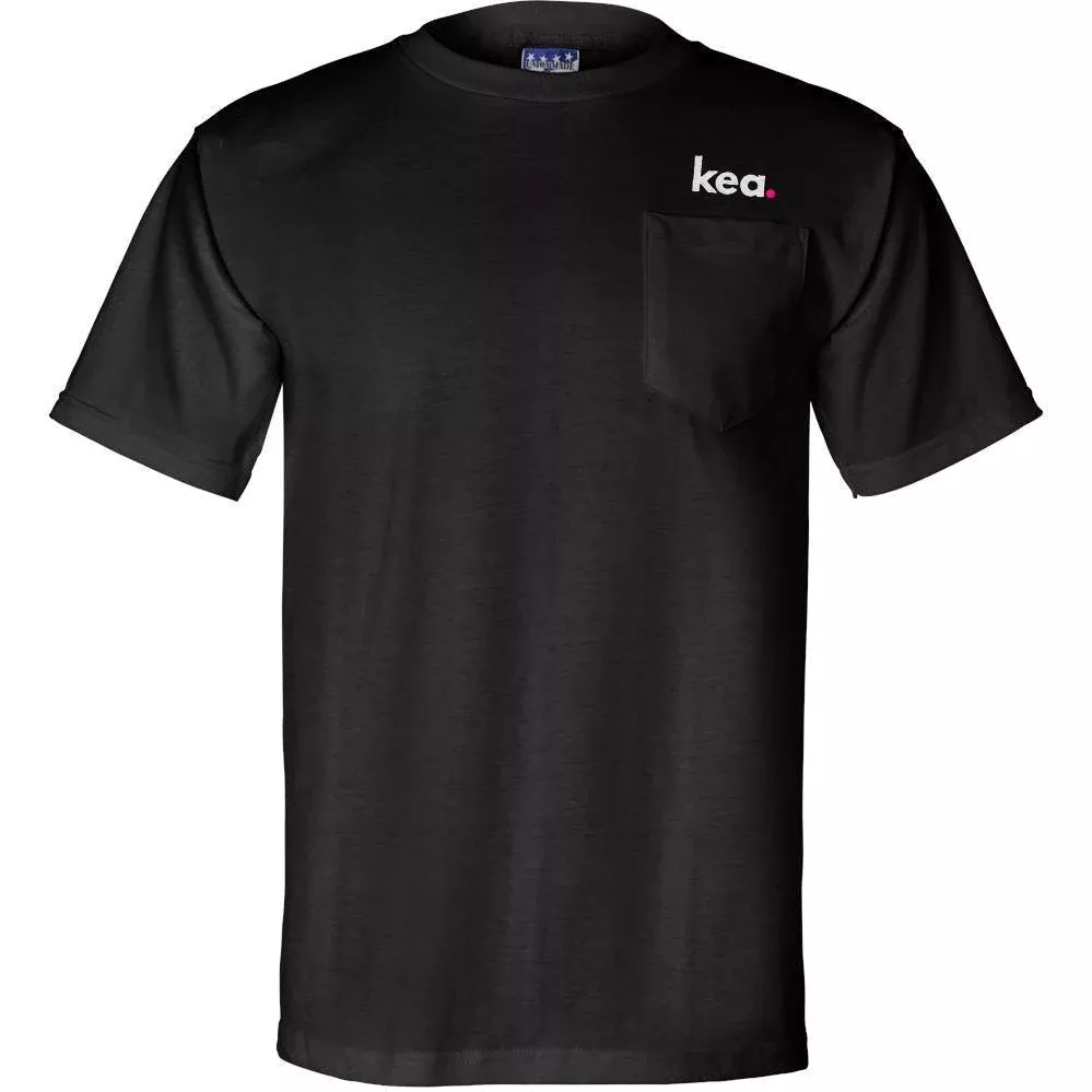 Bayside Union-Made Short Sleeve TShirt with a Pocket
