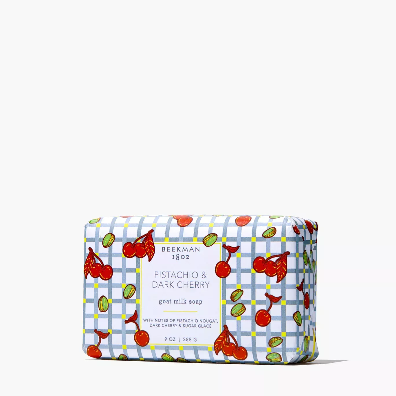 BEEKMAN 1802 PISTACHIO AND DARK CHERRY