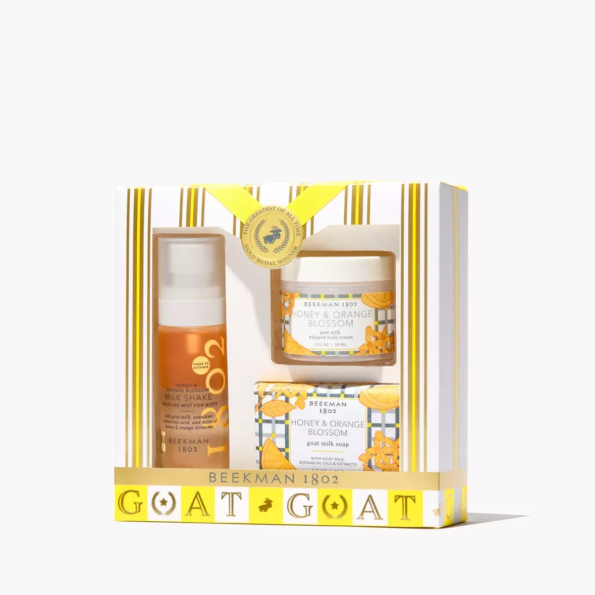 BEEKMAN Honey & Orange Blossom 3-Piece Bodycare Gift Set
