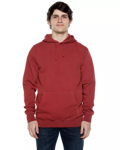 Beimar – Unisex 8.25 oz. 80/20 Cotton/Poly Pigment-Dyed Hooded Sweatshirt
