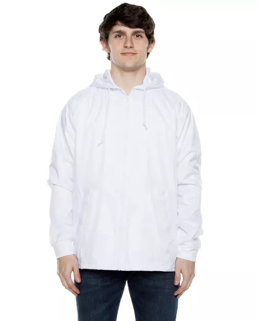 Beimar – Unisex Nylon Full Zip Hooded Jacket