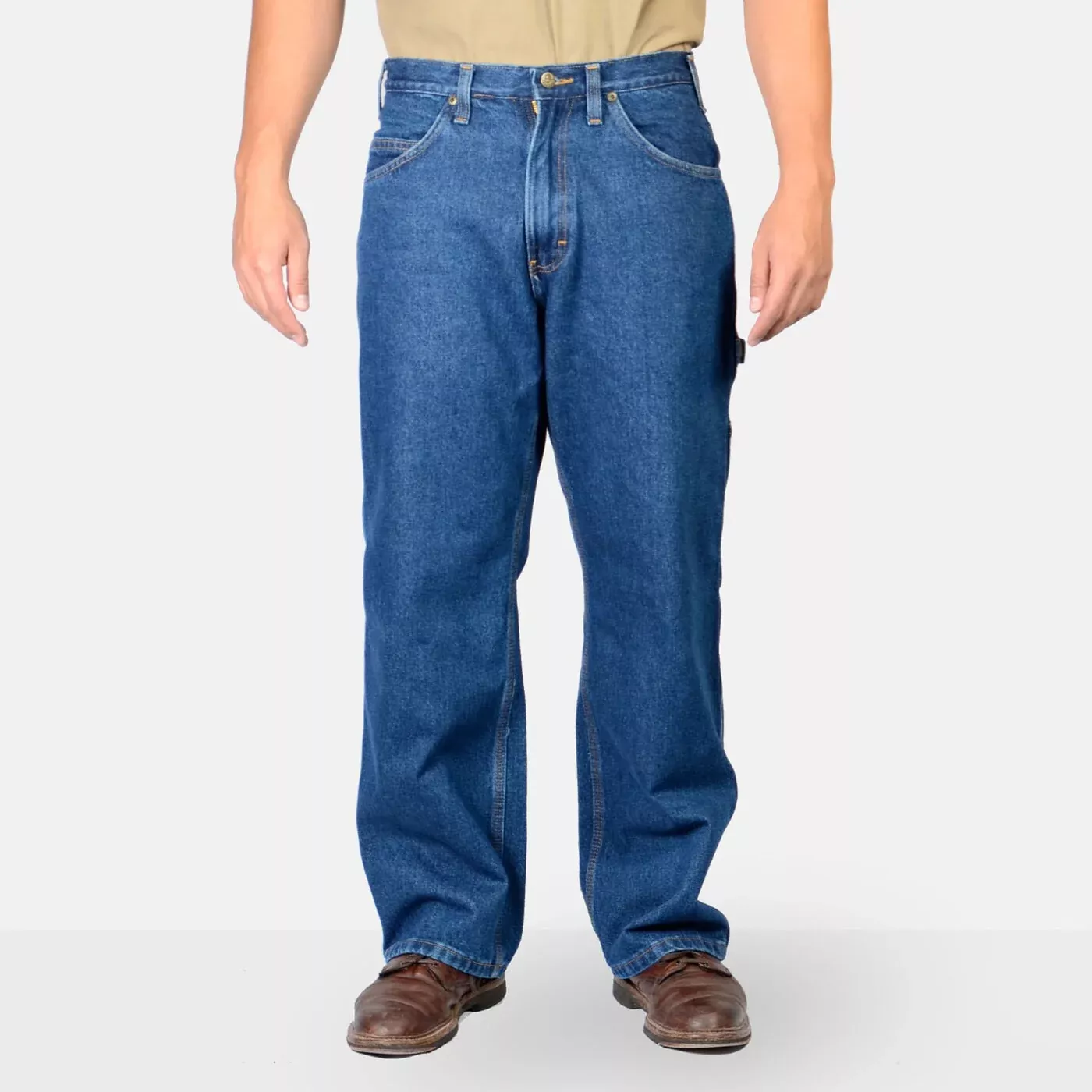Ben Davis Carpenter Pants-Washed Indigo Denim 778