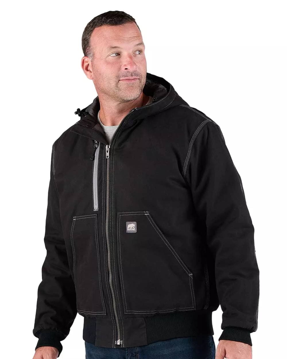 Berne - Men's Modern Hooded Jacket