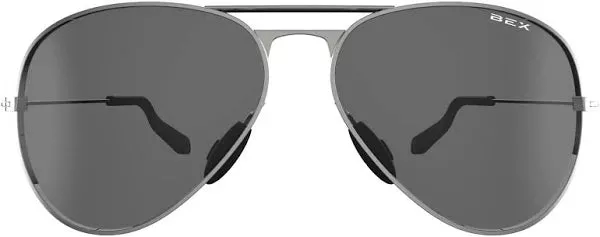 BEX WESLEY SIL/GRY SUNGLASSES