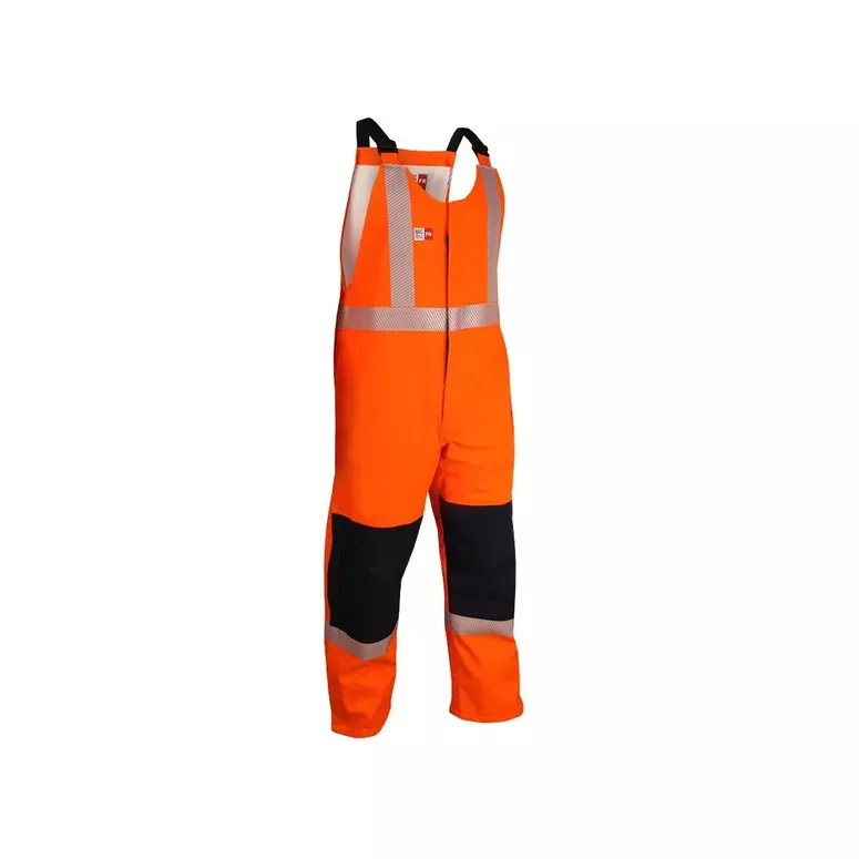 Big Bill 100% Waterproof FR Rain Bib Overall with Reflective Material -98MTSV