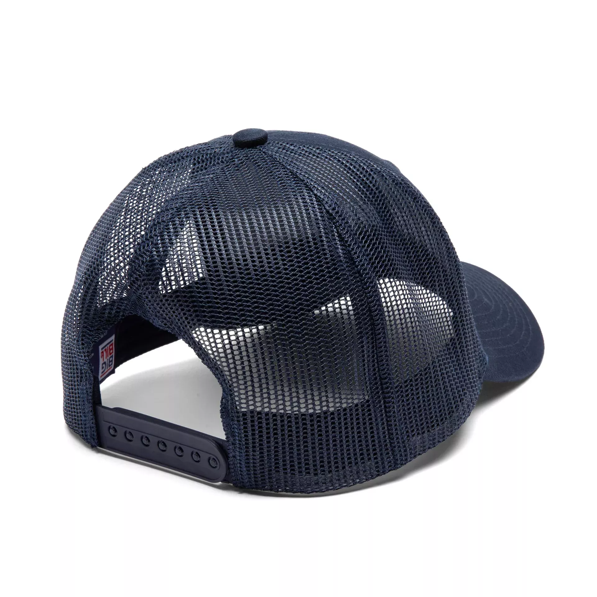 Big Bill Canvas Mesh-Back Graphic Cap -CAP26A -Navy