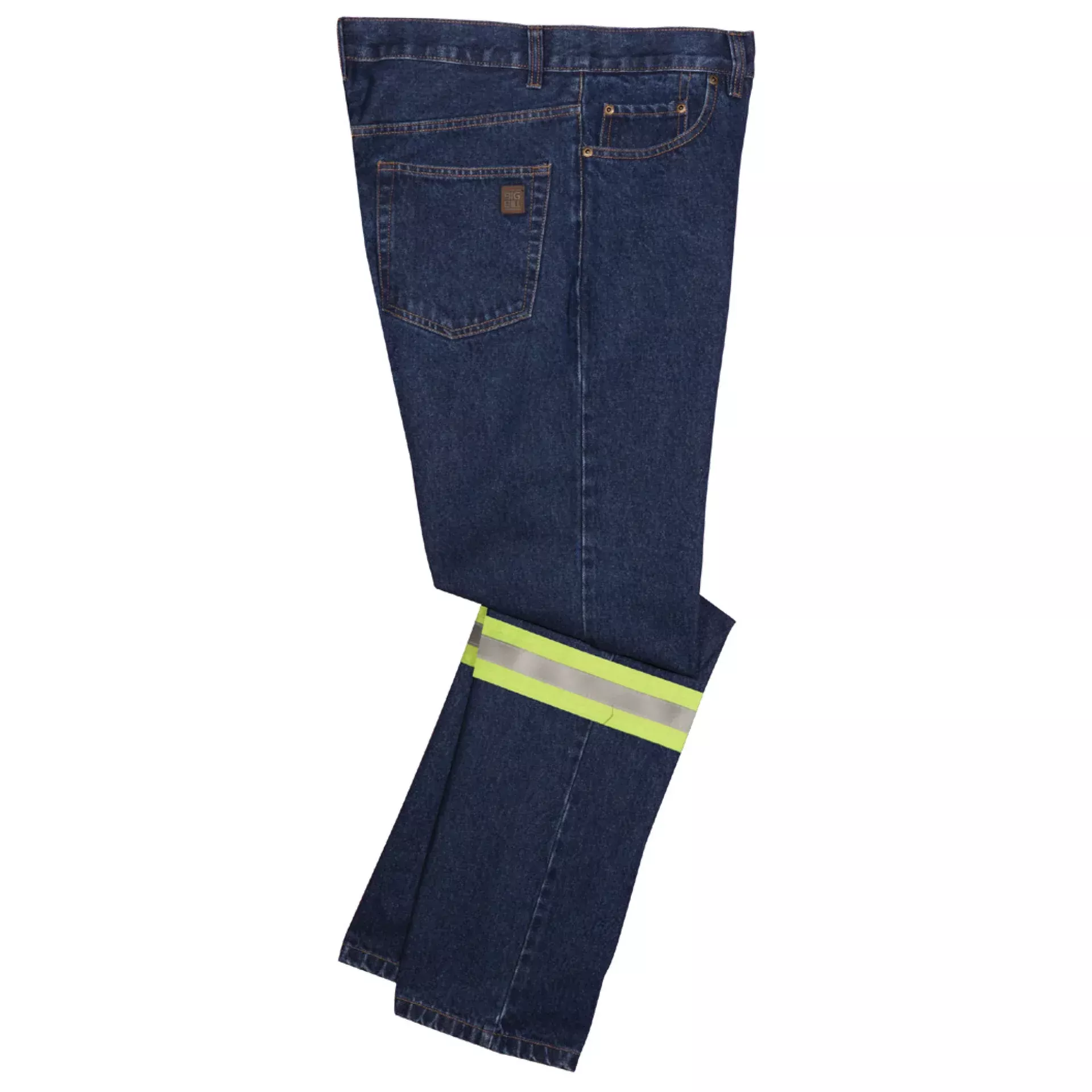 Big Bill Carpenter Jeans with Reflective Tape -RT1973X -Stonewashed