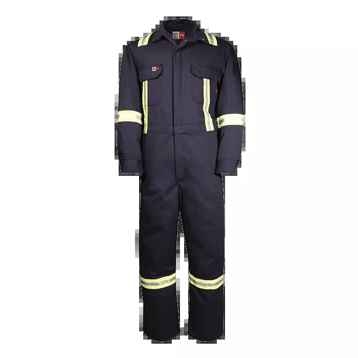 Big Bill Deluxe Flame Resistant Coverall 7 oz with Reflective Tape -1625US7