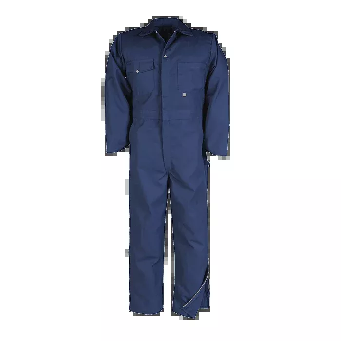 Big Bill Deluxe Work Coverall with Leg Zipper -Navy -439