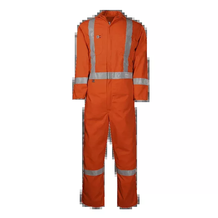 Big Bill Flame Resistant High Visibility Industrial Coverall with Reflective Tape -408US7