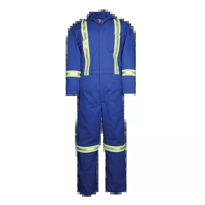 Big Bill Flame Resistant High Visibility Unlined Economy Work Coverall -401RTUS7