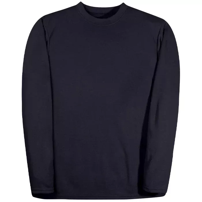 Big Bill Flame Resistant Performance Long Sleeve T-Shirt - Navy -DW3PD5