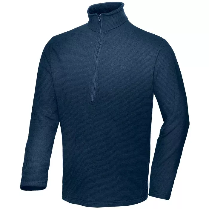 Big Bill Flame Resistant Quarter-Zip Sweatshirt - Navy -DW29PD8