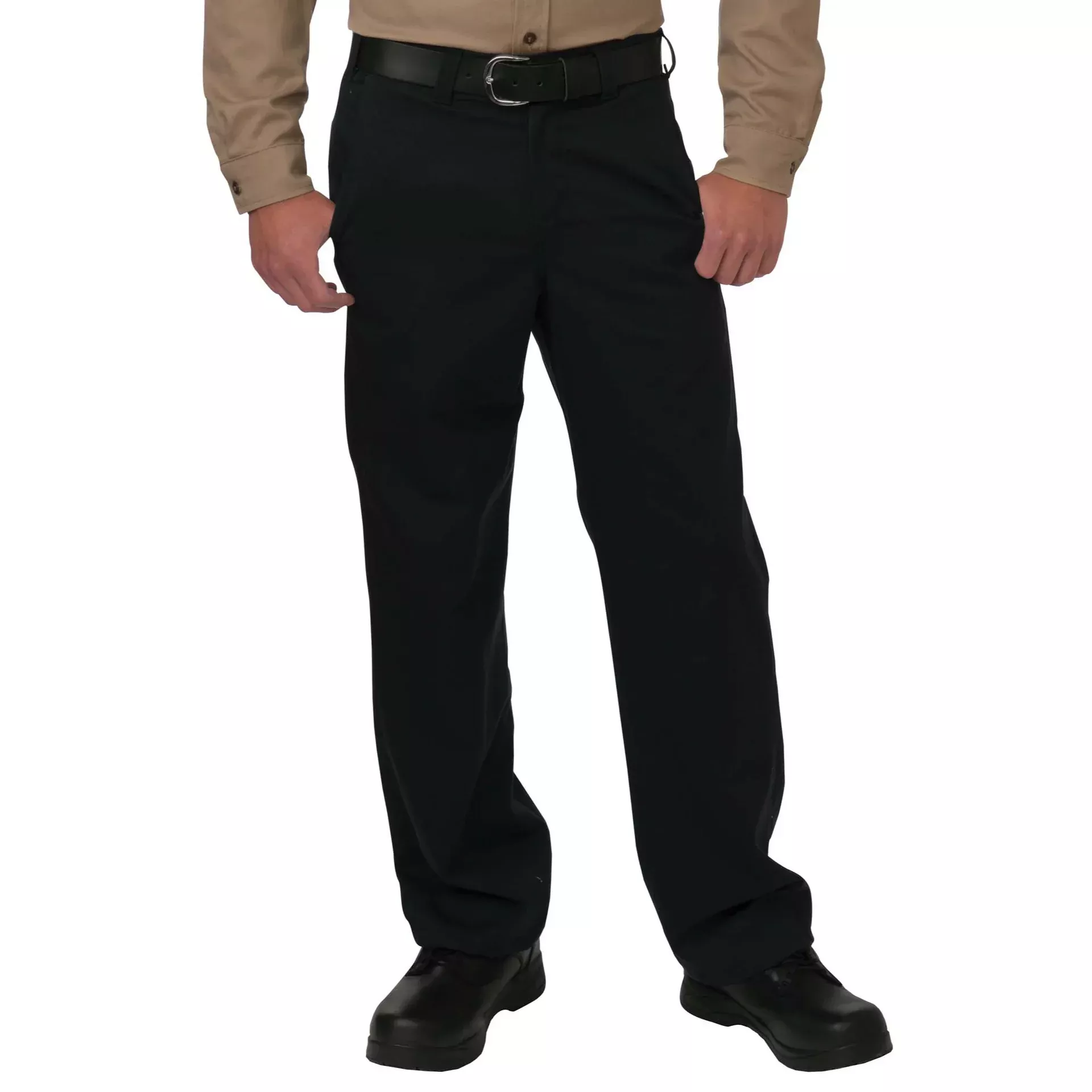 Big Bill Flame Resistant Regular Fit Work Pants -Black -TX1431US9